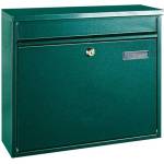 Rottner Rottner hochhause ii - Пощенска метална кутия. С размери: 310х360х110(ВхШхД). Цвят: зелен (hochhaus ii)