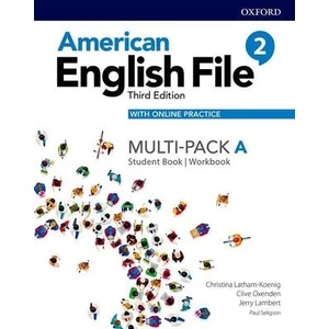 American English File: Level 2: Student Book/Workbook Multi-Pack A with Online Practice | Clive Oxenden, Jerry Lambert, Paul Seligson (ISBN: 9780194906487)
