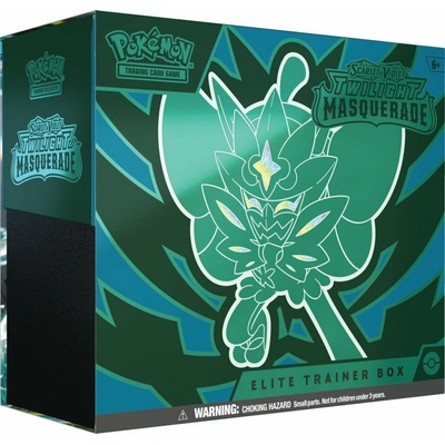 Pokémon TCG Twilight Masquerade Elite Trainer Box – Zboží Dáma