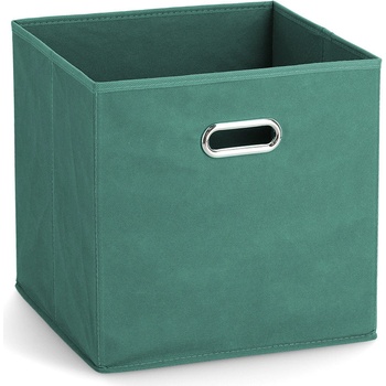 Zeller Textilný úložný box 32x32x32 cm zelený