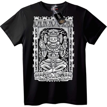 NOONEBRAND Тениска Маянски Череп - 2XL, White