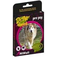 Dr. Pet Tick and Flea Repellent Collar Repelentný obojok pre psy 75 cm Čierna