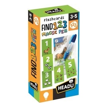 HEADU Magické pero najdi 123