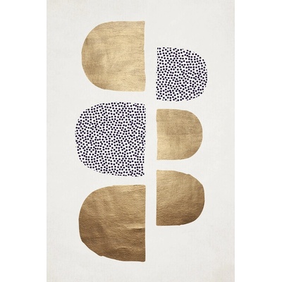 Plagát, Obraz - Geometric No.7, Kubistika, 26.7 × 40 cm