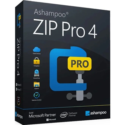 Ashampoo ZIP Pro 4 (1 zařízení / Lifetime) (Elektronická licence) – Zboží Živě