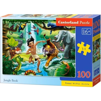 Castorland Kniha džunglí 100 dílků