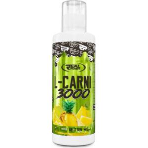 REAL PHARM L-Carnitine 3000 Liquid, 500 ml - fitnesdobavki - 18,99 лв
