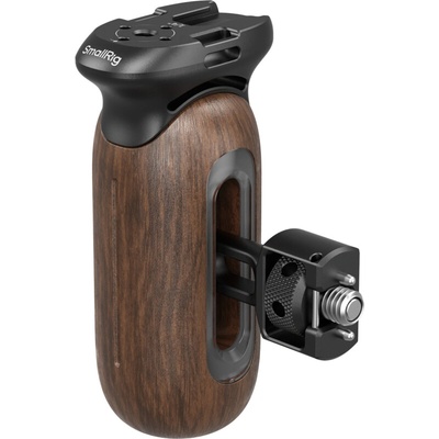 SmallRig 5238 drevená bočná rukoväť s polohovacími skrutkami 1/4"-20 a 3/8''-16 ARRI