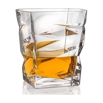 Crystal Bohemia Sklenice na whisky ZIG ZAG 300 ml 6ks