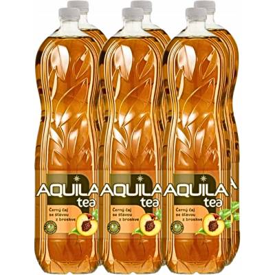 Aquila ľadový čierny čaj broskyňa 6 × 1,5 l
