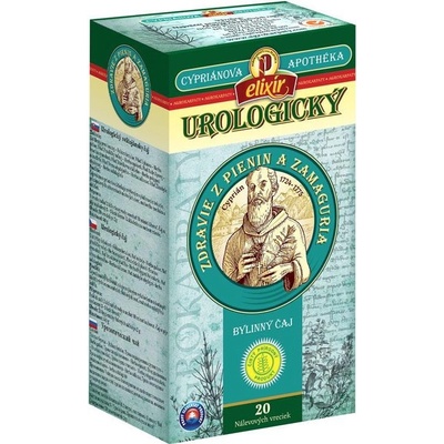 Agrokarpaty CYPRIÁN UROLOGICKÝ bylinný čaj čistý prírodný produkt 20 x 2 g