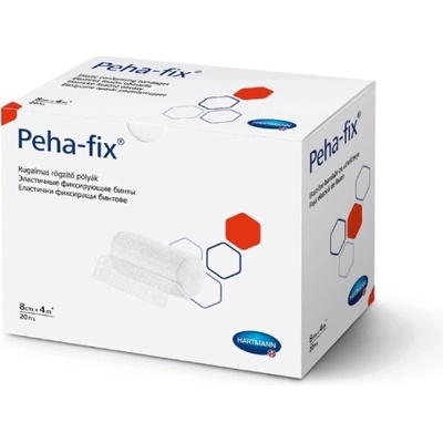 Peha-crepp Obin.elast.fix. Peha-fix 8 cm x 4 m/20 ks
