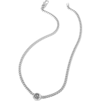 Guess Moderný oceľový náhrdelník lion king JUMN03009JWSTT/U
