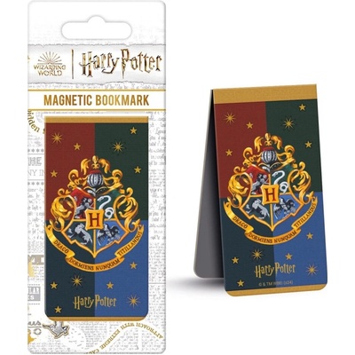Magnetická záložka Magnetická záložka Harry Potter - Colourful Crest Hogwarts