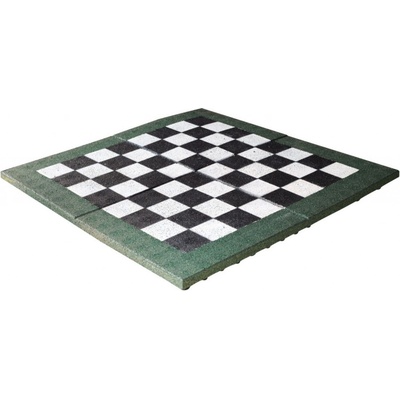 Gutta šachovnice mini gumová dlažba 100 x 100 cm – Zboží Dáma