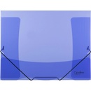 Karton P+P Opaline A4 dosky s chlopňami a gumičkou modré