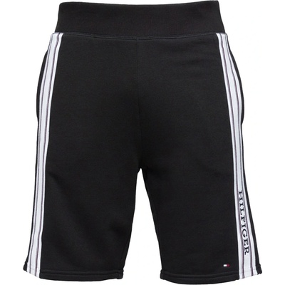 Tommy Hilfiger TRACK SHORT Černá Bílá