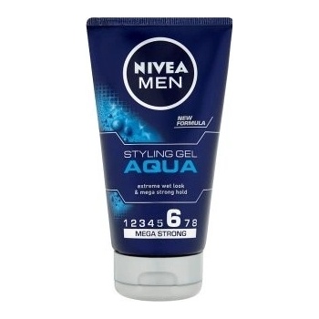 Nivea Aqua gel mokrý efekt 150 ml