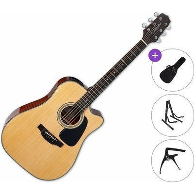 Takamine GD30CE Standard SET Natural Електро-акустична китара Дреднаут