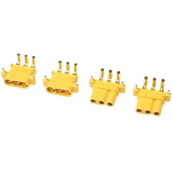 Revtec Позлатен конектор mr-30pw с капак (2 чифта)