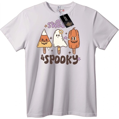 NOONEBRAND Тениска Сладко & Зловещо за Halloween - 7XL, Black