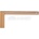 Kinex Дървен прав ъгъл K-MET 4065 - 300x250 mm (4065)