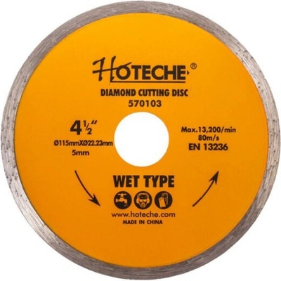 Hoteche Kotúč diamantový rezný 115 x 22,23 x 5 mm 570103