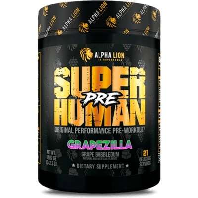 Alpha Lion Superhuman Pre | with ZumXR & S7 Blend [342 грама] Grapezilla