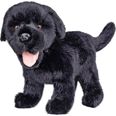 Mikro trading Labrador stojící černá 23 cm