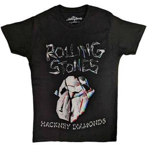The Rolling Stones Hackney Diamonds Faded Logo Black M Риза (RSTS229MB02)