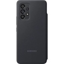 Pouzdra a kryty na mobilní telefony Samsung Flipové S View Samsung Galaxy A53 5G černé EF-EA536PBEGEE