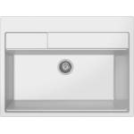 Plados Plados КУХНЕНСКА МИВКА contempo 90-10 25c 600 БЯЛА С ВИДИМО ЧЕЛО (ct9010/25c/r1) Мивка за вграждане