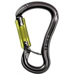 Ocun Заключващ се карабинер Ocun Condor HMS Twist HMS carabiner - Anthracite / Green - размер One Size (323-0142-0211)