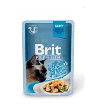 Brit Premium Cat Delicate Fillets in Gravy Chicken 85 g
