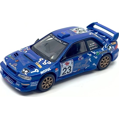 Mini GT SUBARU IMPREZA WRC99 ACROPOLIS RALLY nr.23 2000 1:64
