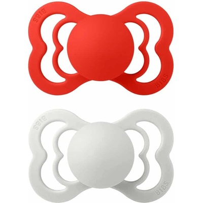 Bibs Supreme Ivory Blush krémová ruměncová 2 ks
