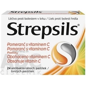 Strepsils Pomaranč s Vitamínom C pas.ord.12