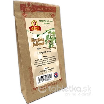 Agrokarpaty KRUŠINA JELŠOVÁ kôra bylinný čaj 30 g