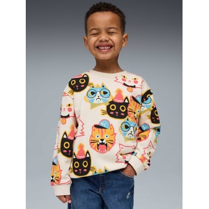 PUMA Блуза MOODY CAT AOP Crew TR PS (63220787)