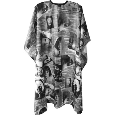 Salon Komplet Pláštěnka na stříhání HLAVA černá