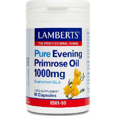 Хранителна добавка Масло от вечерна иглика, Lamberts Evening Primrose Oil 1000mg 90caps