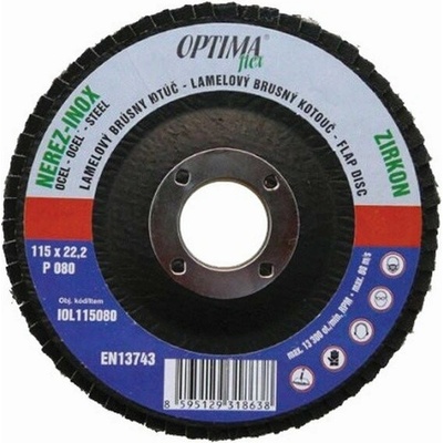 Optima Lamelový kotouč 150 mm 120 OM-IOL150120