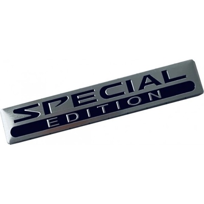 Samolepiaci kovový znak SPECIAL EDITION 100x18 mm