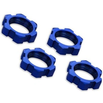 Traxxas гайка на колелото 17mm алуминиева синя (4)
