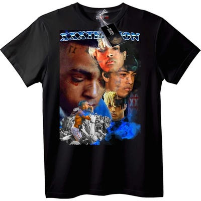 NOONEBRAND Тениска посвещение на XXXTentacion - 4XL, White