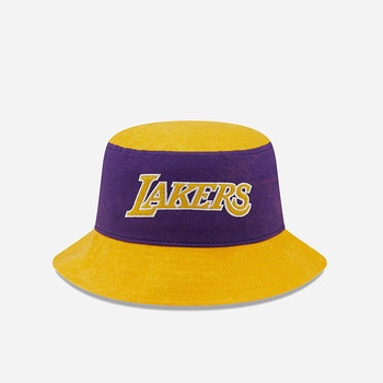 New Era Nba Washed Pack Tapered Bucket Los Angeles Lakers Trp