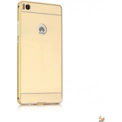 Samsung Метален бъмпер с гръб за Samsung Galaxy A5 (2016) Gold