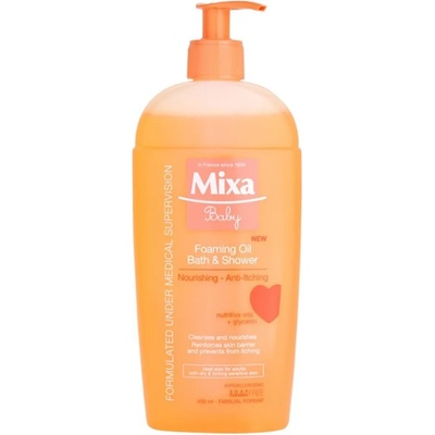 Mixa Бебешки душ гел Mixa, 400 ml