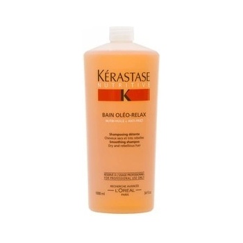 Kérastase Nutritive Bain Oleo Relax Shampoo Dry a Rebel Hair šampón pre suché jemné a neposlušné vlasy 1000 ml