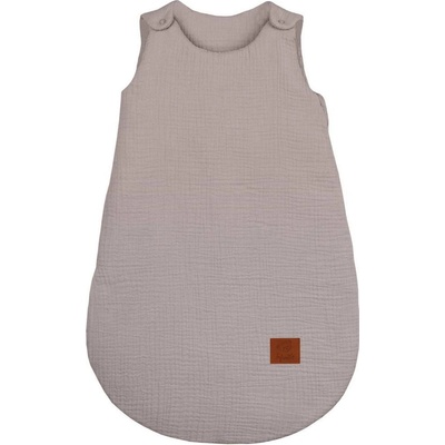 Infantilo Detský letný mušelínový spací vak Light baby soft Béžový